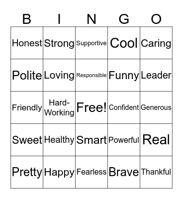 Shut Out the Noise Bingo Card