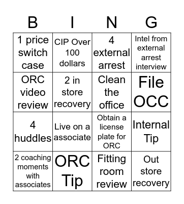 The Ultimate LP BINGO  Bingo Card