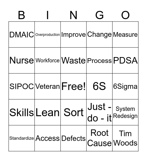 White Belt Bingo Card