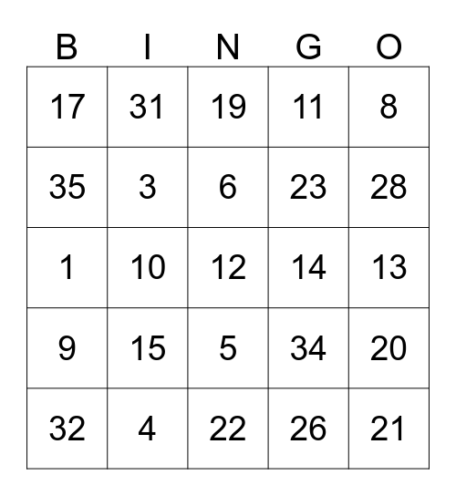 Phoenix Rayong Trip Bingo Card