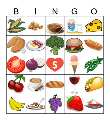 SECOND HARVEST BINGO Card