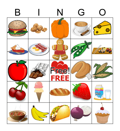 SECOND HARVEST Bingo Card