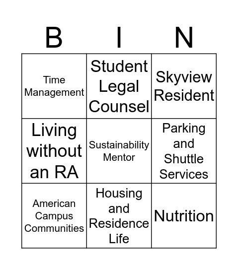 Finding the Perfect Home Bingo Card