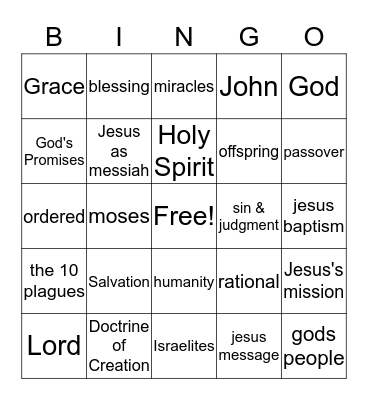 Bronti & Talia's Bingo Card