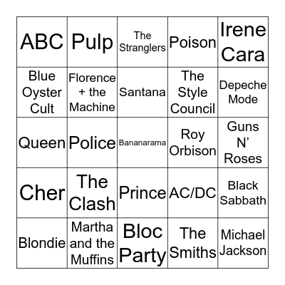 The Big FlamBingo Spookenanny! Bingo Card