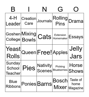 Fancheon 80th Birthday Bingo! Bingo Card