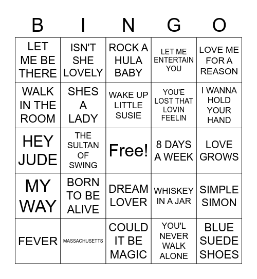 SKODA Bingo Card