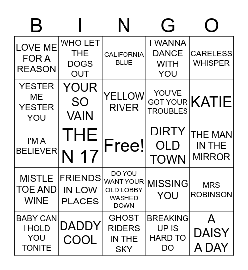 DENMARK Bingo Card