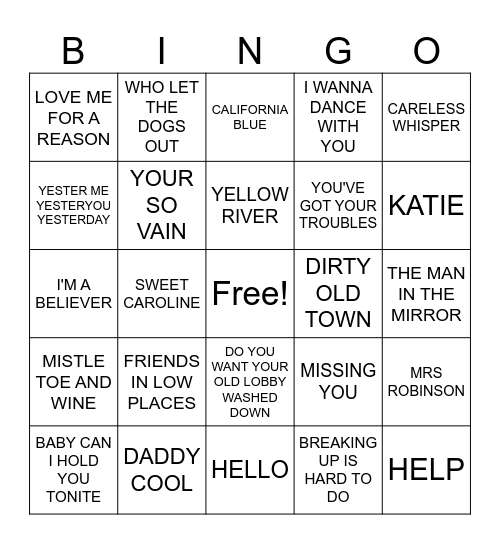 DENMARK Bingo Card