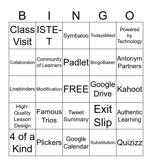 Tech Training Bingo (3) Bingo Card