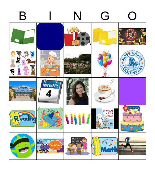 MRS. EBNER BIRTHDAY BINGO Card