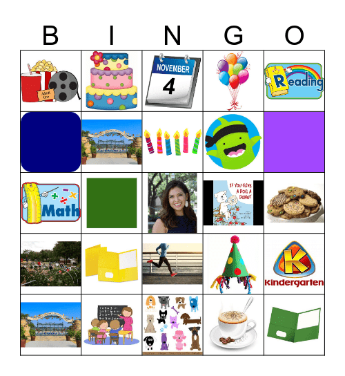 MRS. EBNER BIRTHDAY BINGO Card