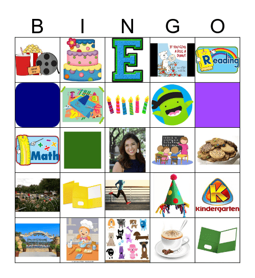 MRS. EBNER BIRTHDAY BINGO Card