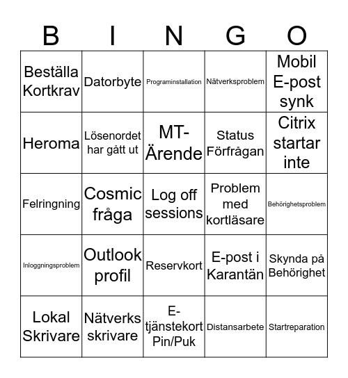 33000 Bingo returns Bingo Card