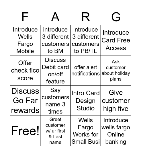 Conversation Starters  Bingo Card