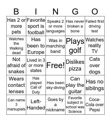 Sylvan Homes &  Road Bingo Card