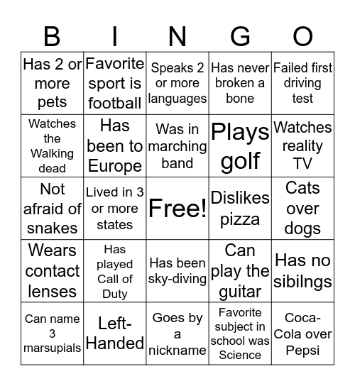 Sylvan Homes &  Road Bingo Card