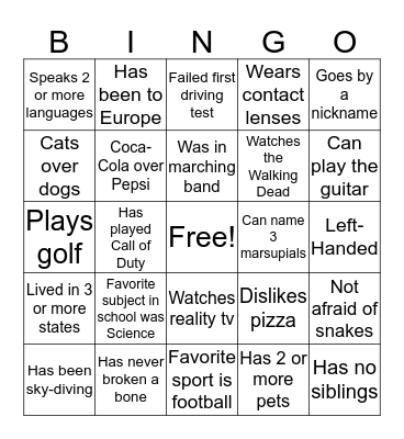 Sylvan Homes &  Road Bingo Card