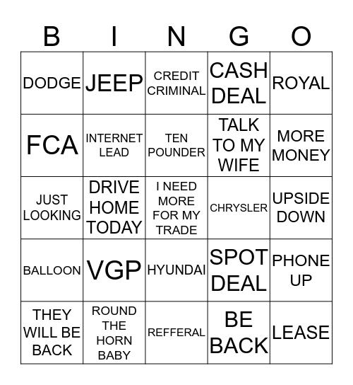ROYAL VGP BINGO NOVEMBER 2017 Bingo Card