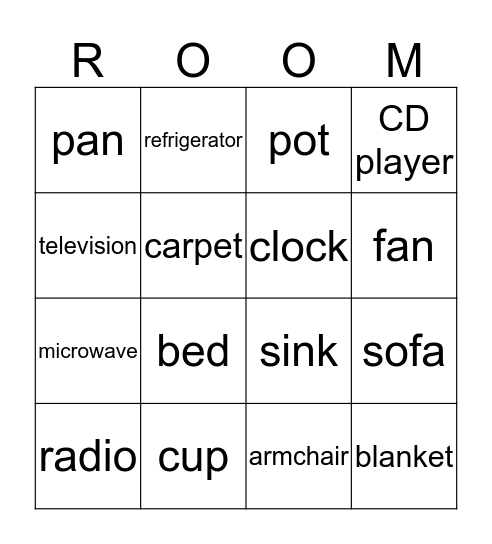 POPLAR BINGO Card