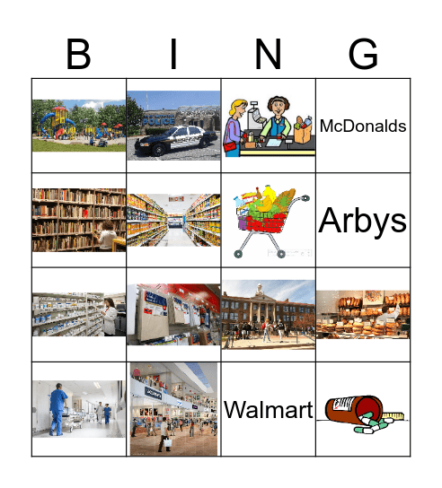 Community Bingo Card