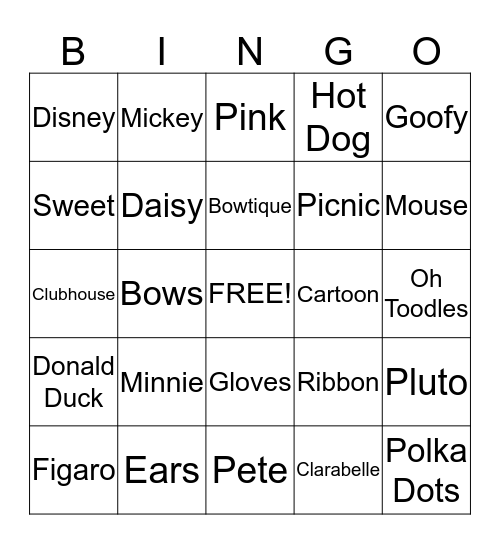 Minniebet bingo