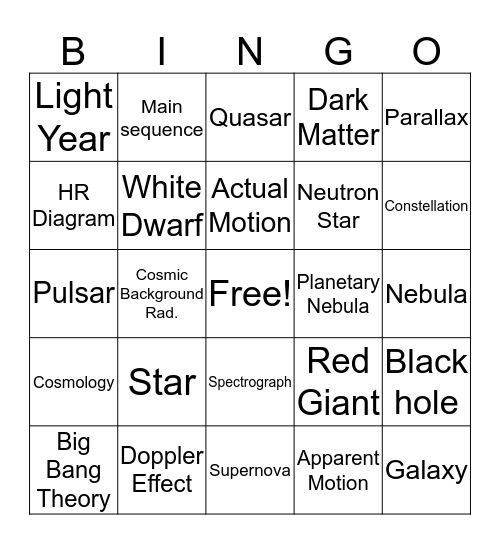 UGHHHH Bingo Card