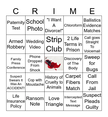 MakingTheCollar/You'veGotJail Bingo Card