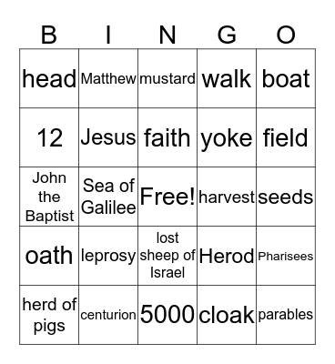 Dig Sites 6-10 Bingo Card