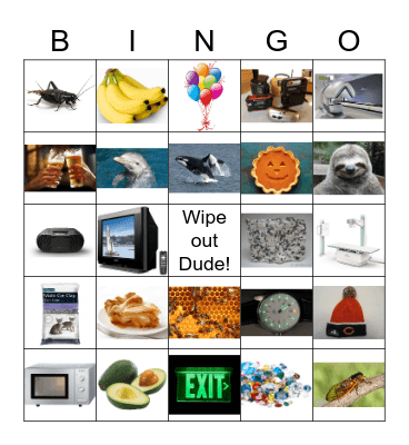 Beach Blanket Bingo Card