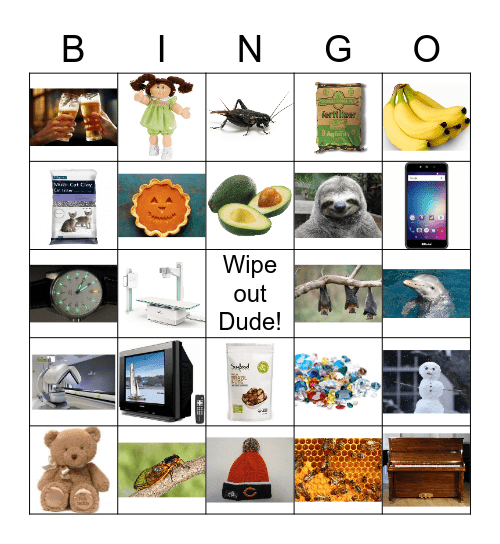 Beach Blanket Bingo Card