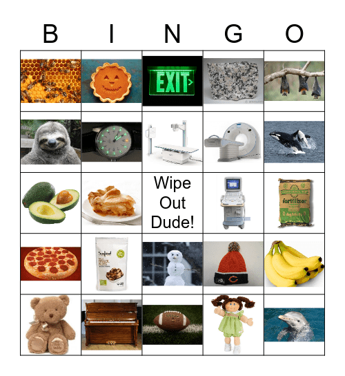 Beach Blanket Bingo Card