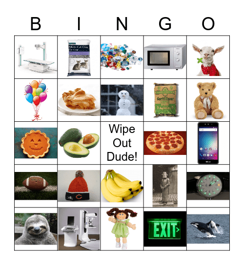 Beach Blanket Bingo Card