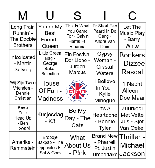 111 Bingo Card