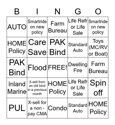 Get PAID Bingo! Bingo Card