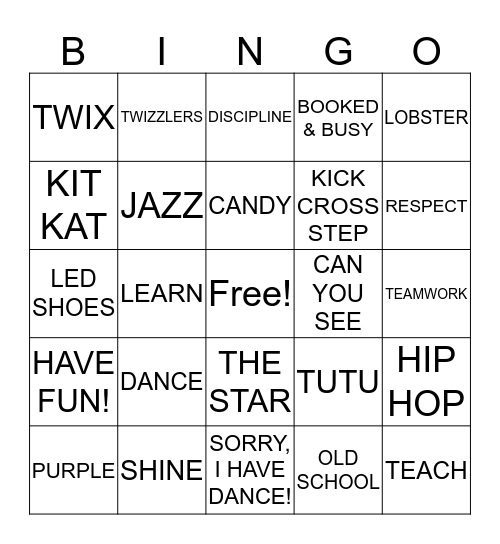 MS.SIMONE Bingo Card
