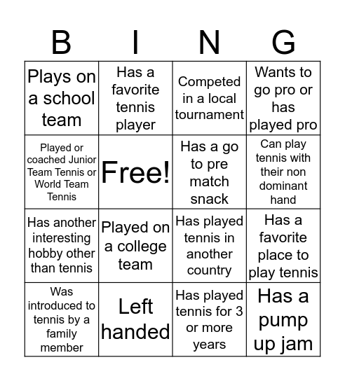 I AM WHATS NEXT Bingo Card