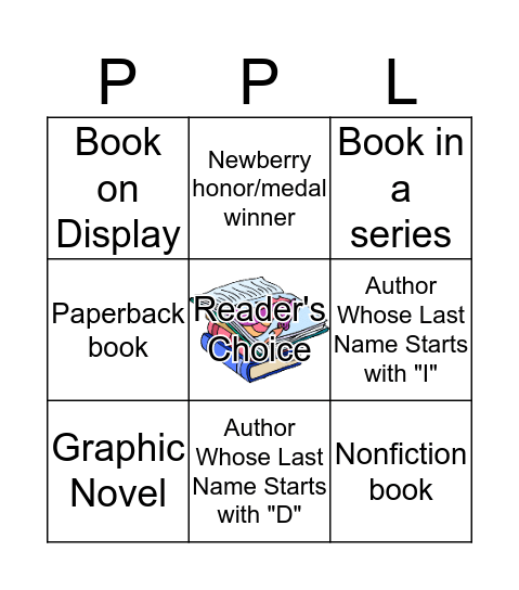 Winter Reading Challenge (7-12 years) Bingo Card