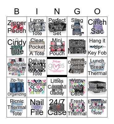 Thirty-One Bingo Card