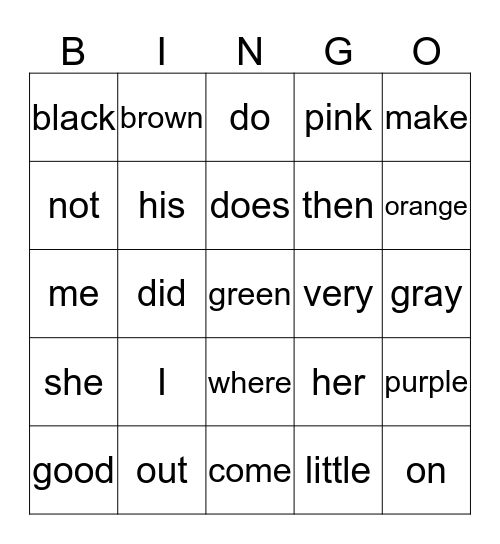 Dinosaur  Roar Bingo Card