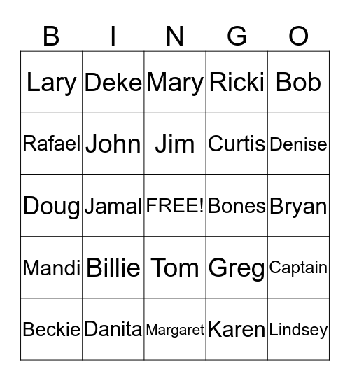 ESSOLANT Bingo Card