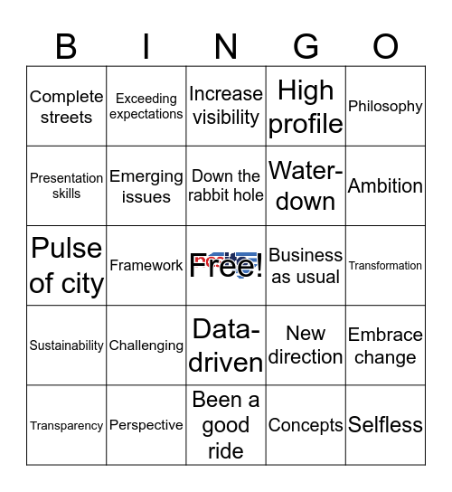 NCSITE 2017 Annual Meeting Lunch Bingo 1 Bingo Card
