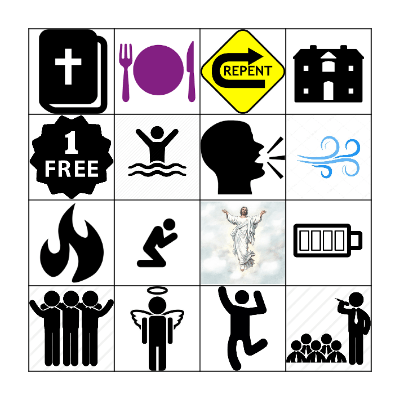 Bible Bingo Card