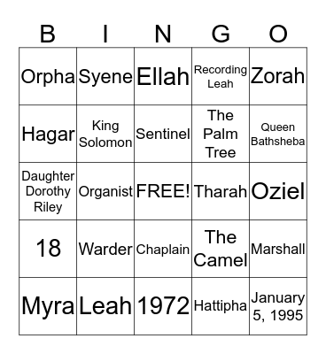 QUEEN OF THE SOUTH Bingo Card