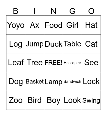 Reading Plus pg. 94-97 Bingo Card