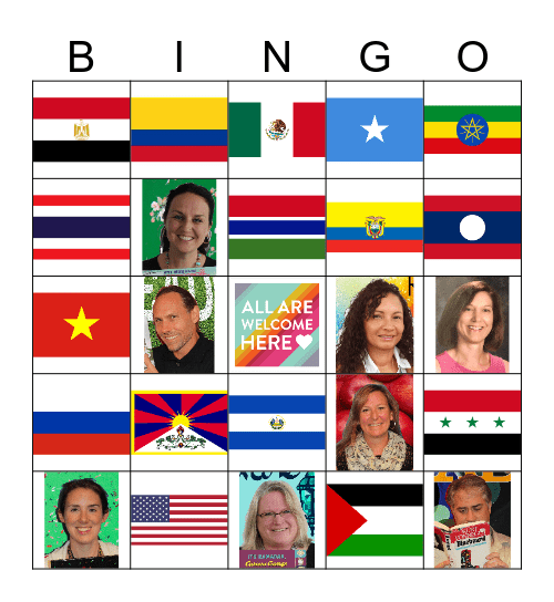 Valley View BINGO Card