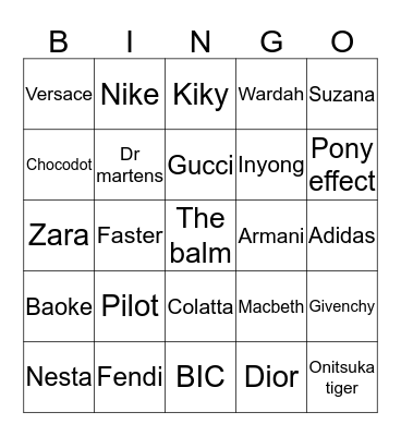 Anuyh Bingo Card