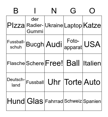 PF - Kapitel 3 Bingo Card