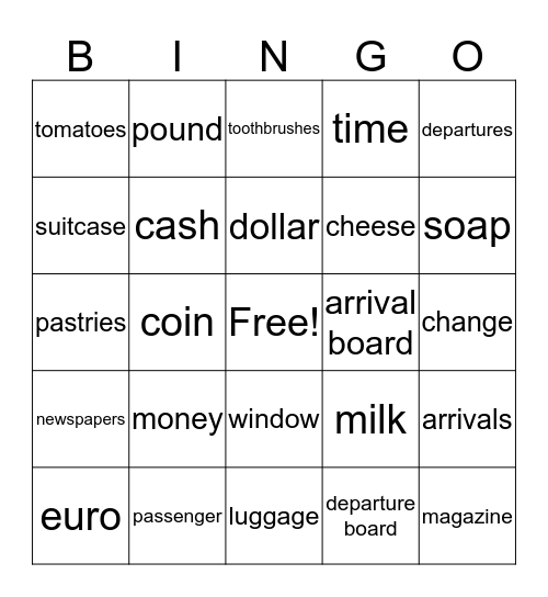 How much time have we got? Bingo Card
