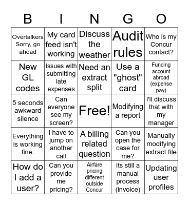 Lingo Bingo (CSM Olympics) Bingo Card